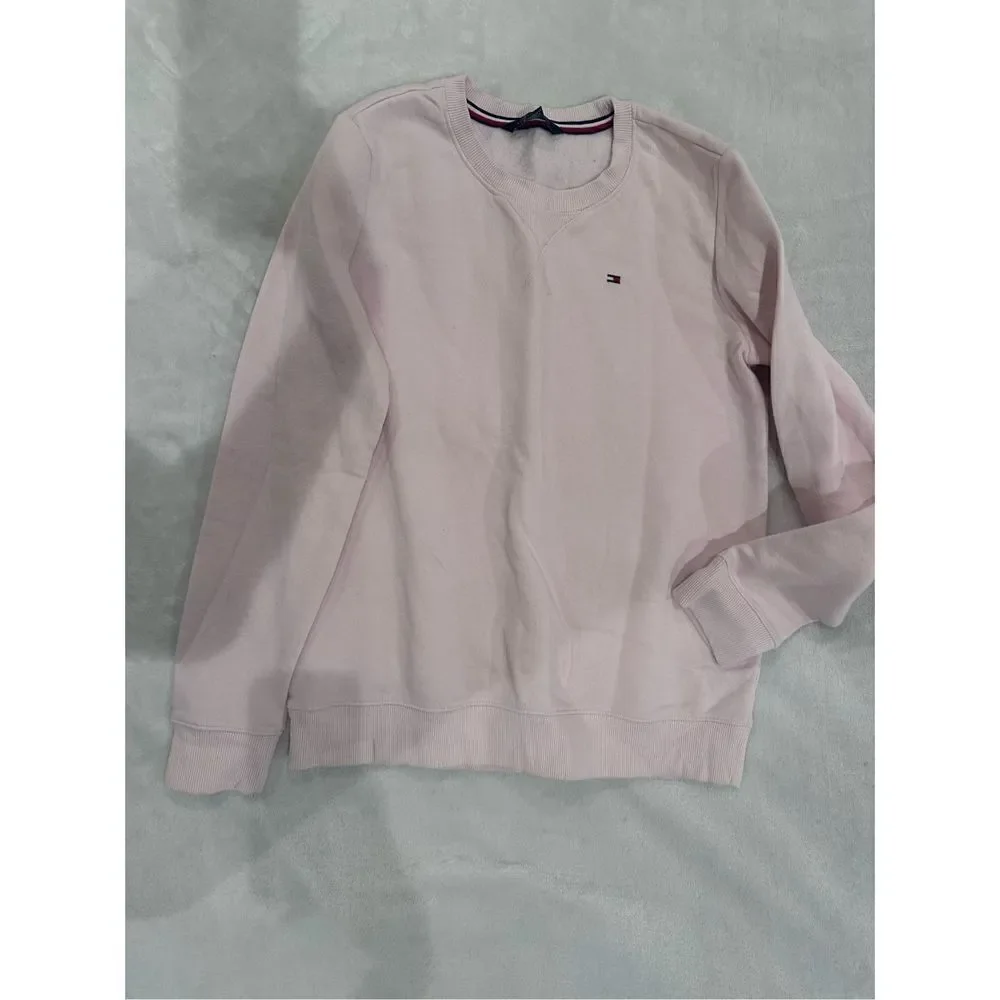 Tommy Hilfiger pink women’s sweater long sleeve XS
